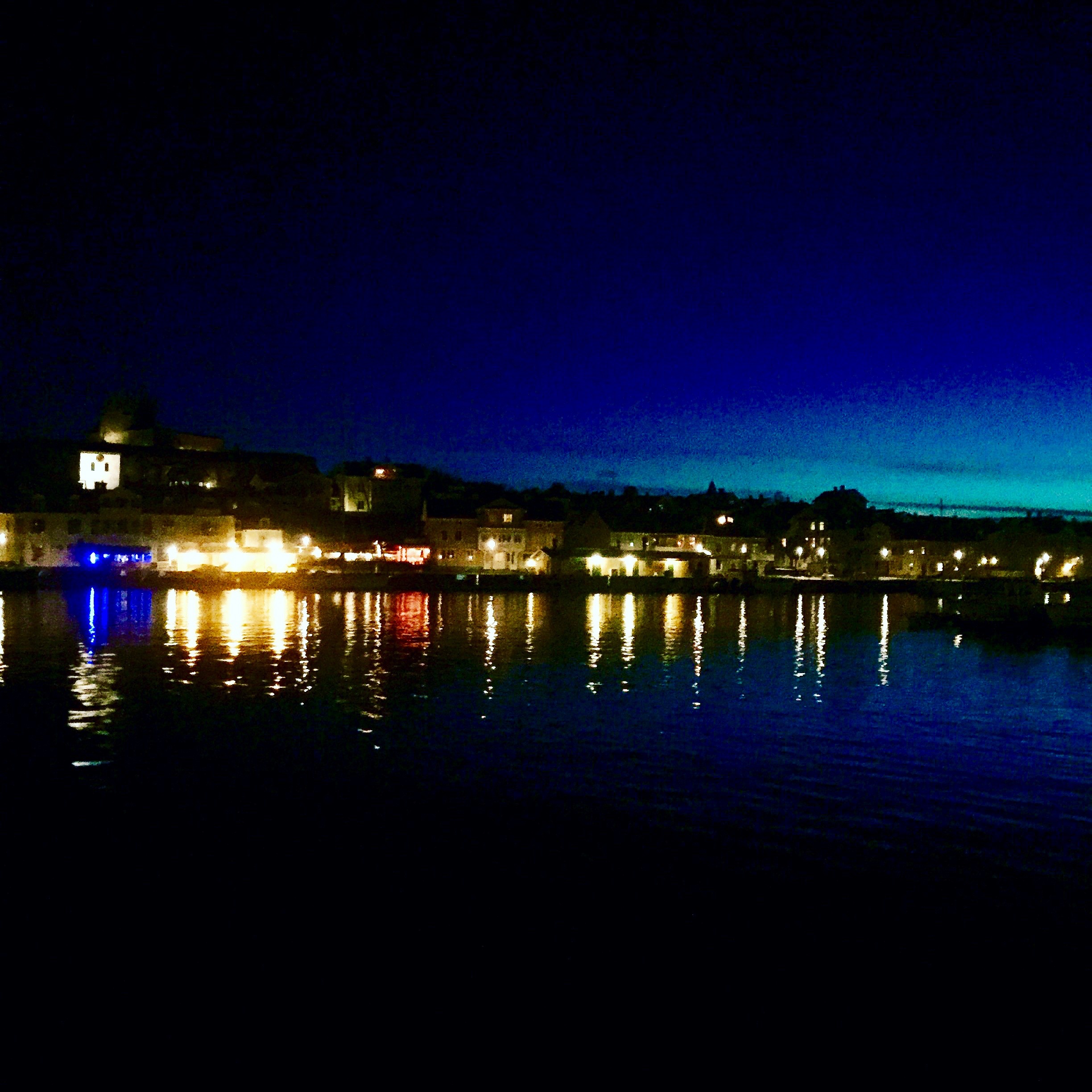 Marstrand by night